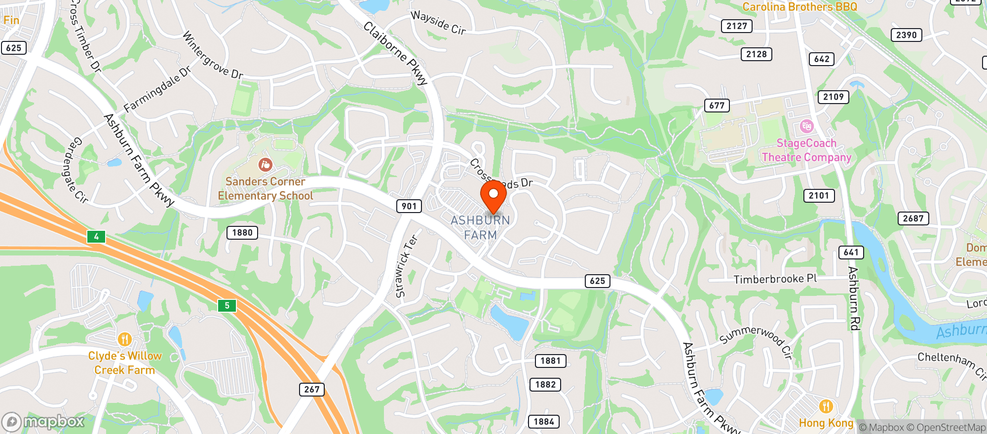 Map showing Nagoya Japanese Steak & Seafood