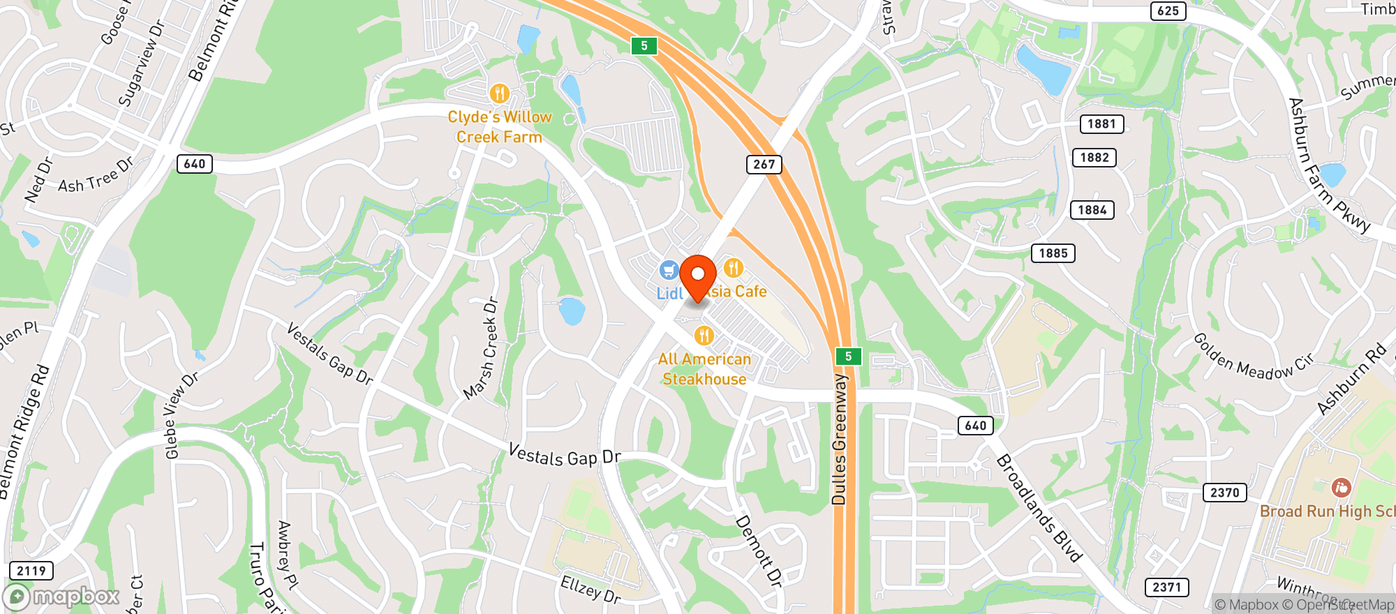 Map showing Parallel Wine Bistro