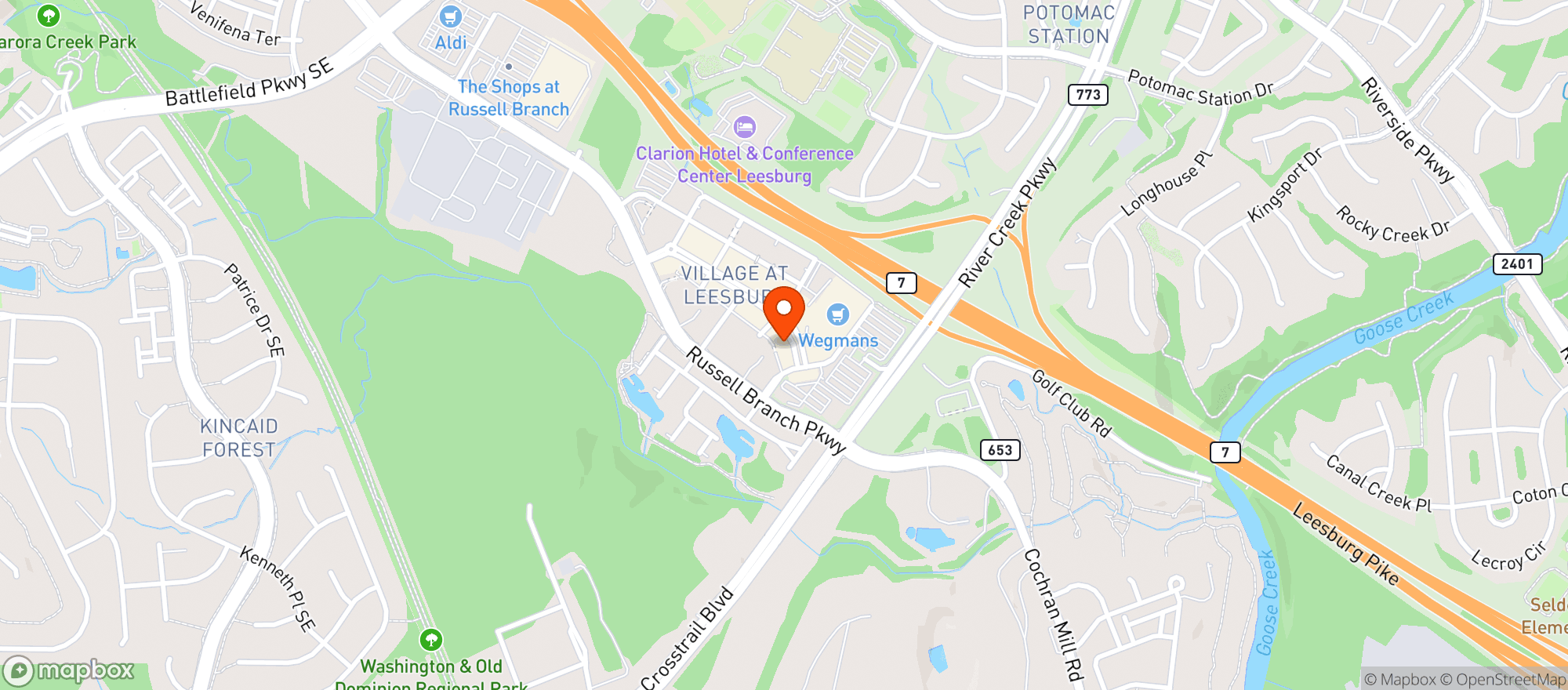 Map showing Firebirds Wood Fired Gr #20