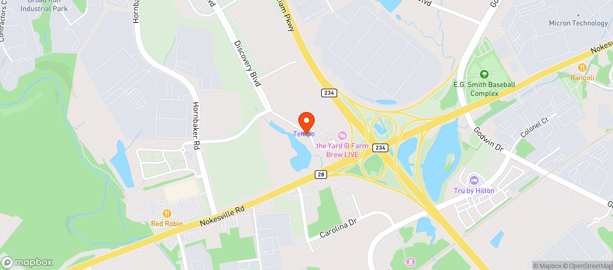 Map showing 2 Silos Brewing