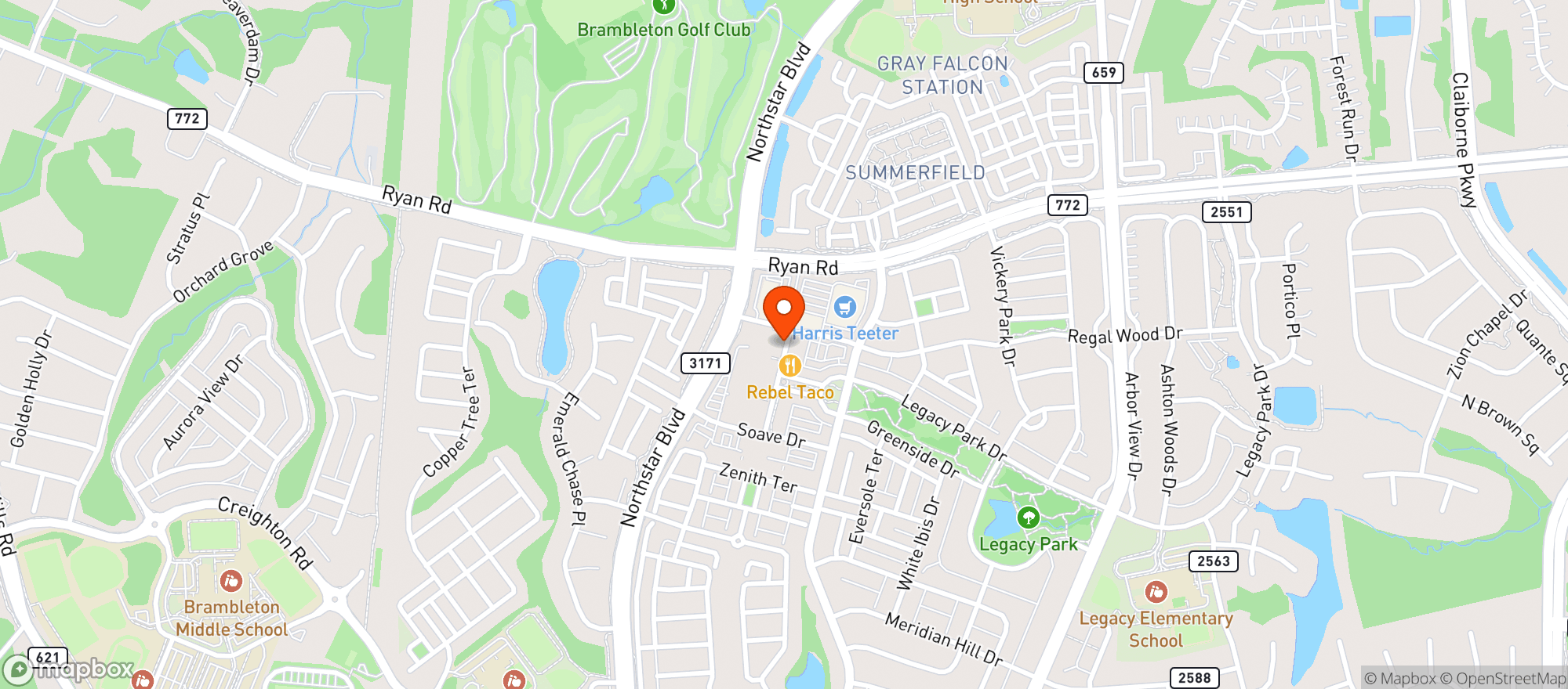 Map showing Ahso Restaurant