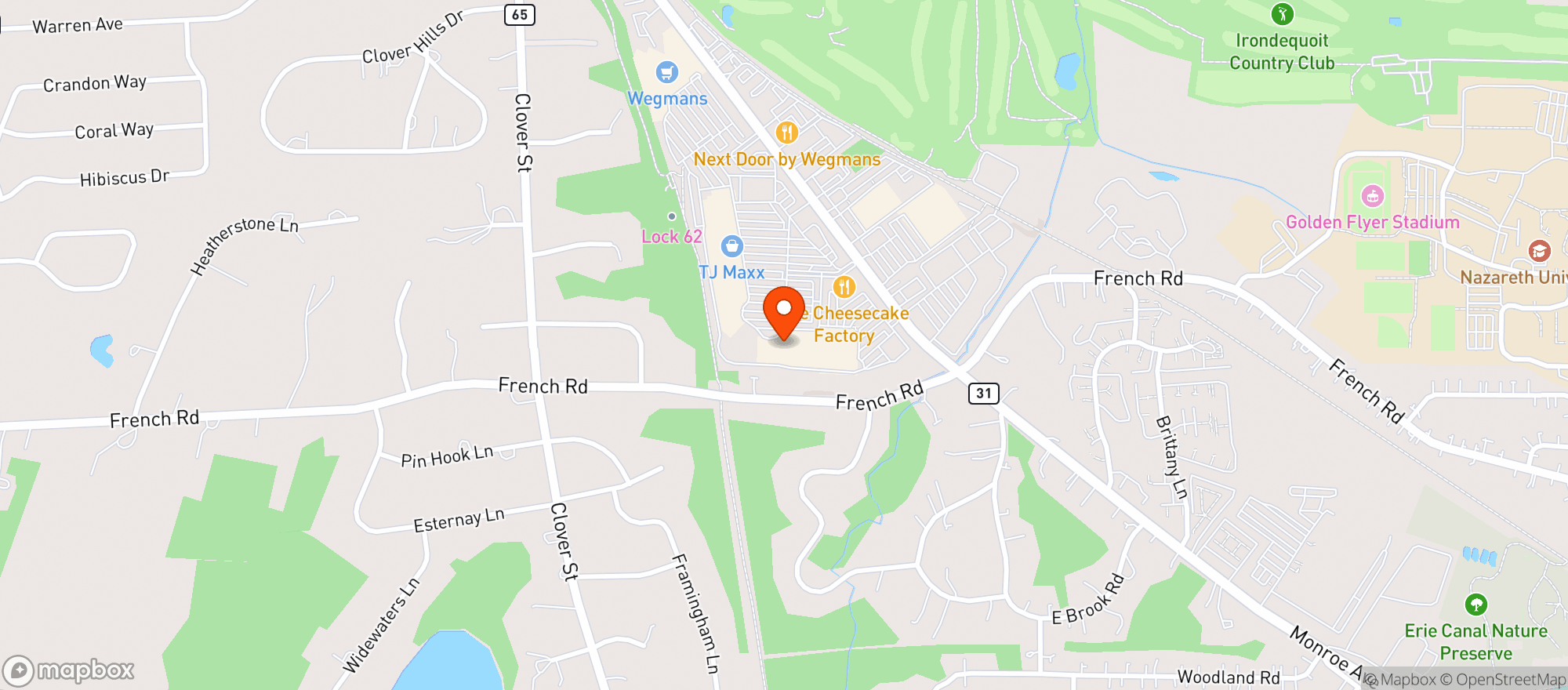 Map showing Trader Joes #534