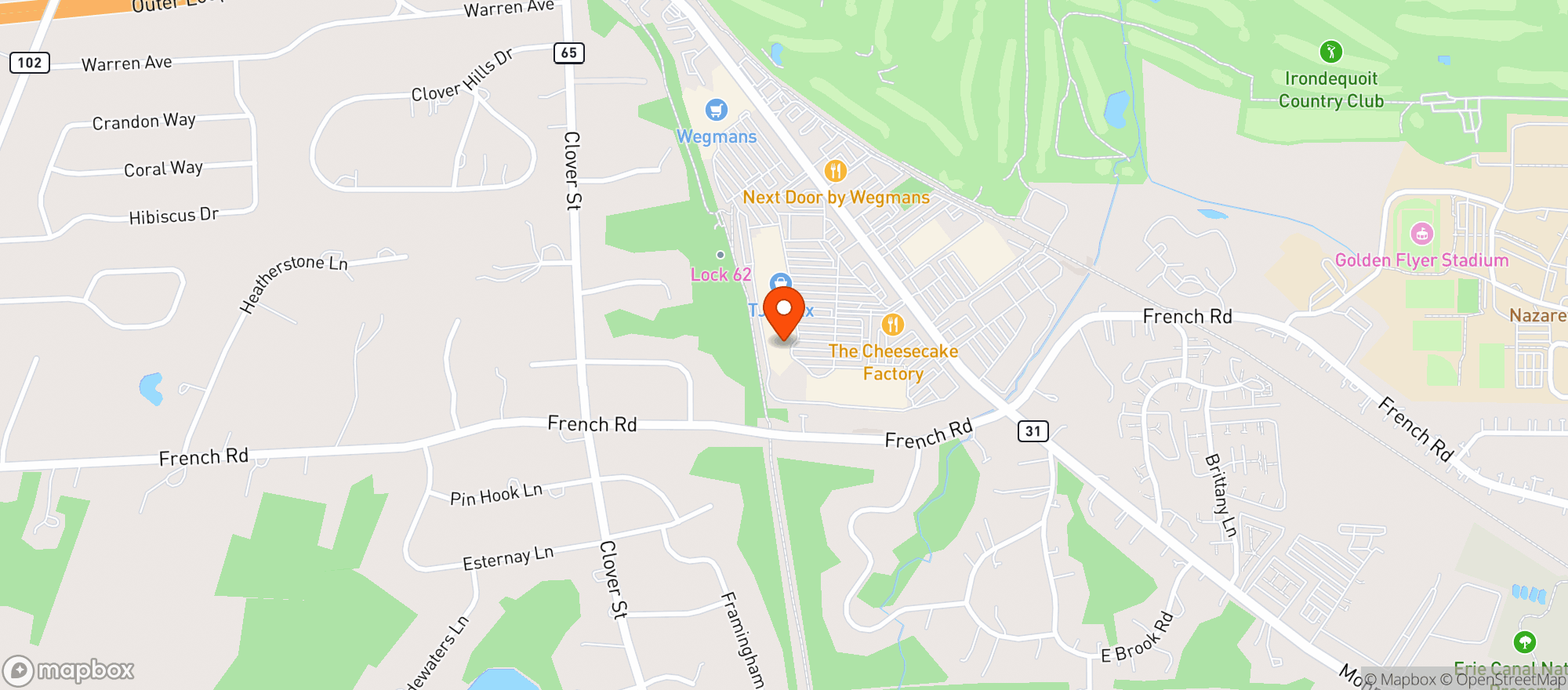Map showing Adelitas Mexican Cocina