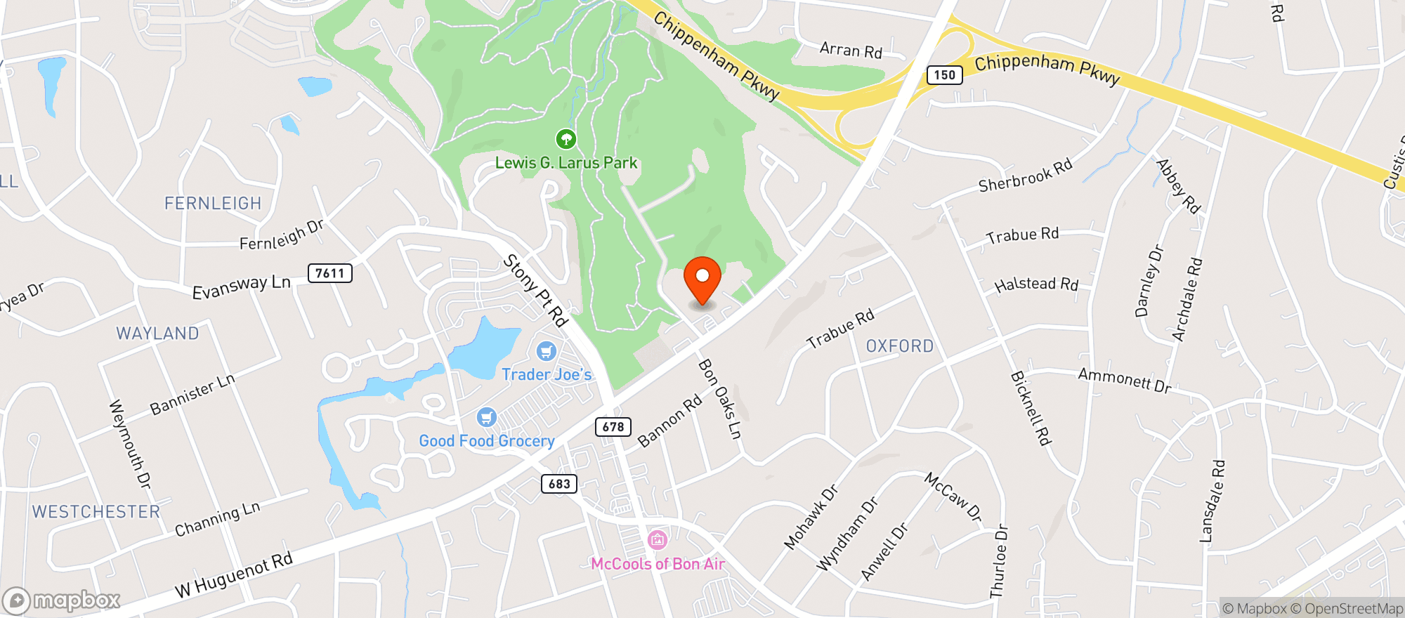 Map showing Fastop