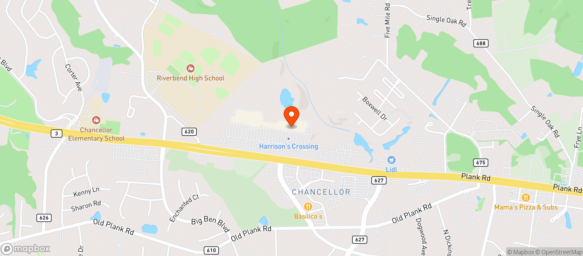 Map showing Giant Food Store 235