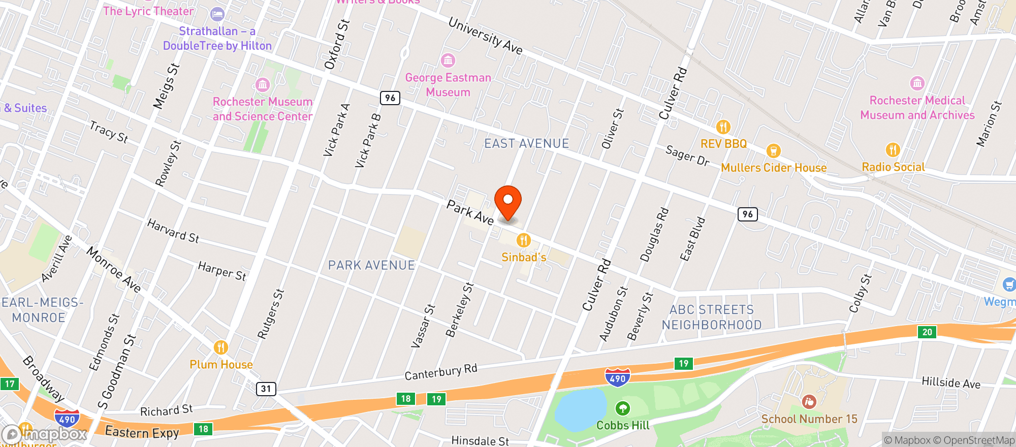 Map showing Roux