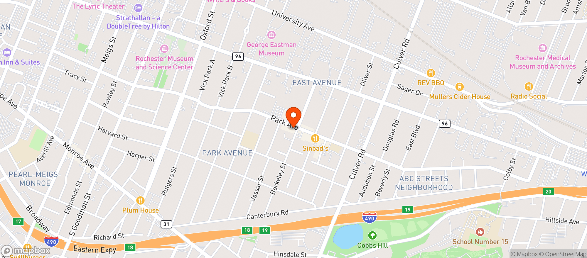 Map showing Magpie