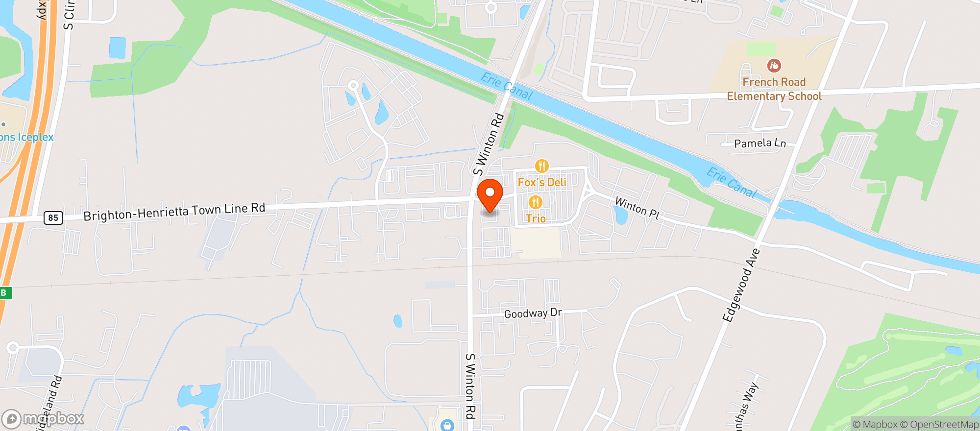 Map showing The Distillery #3