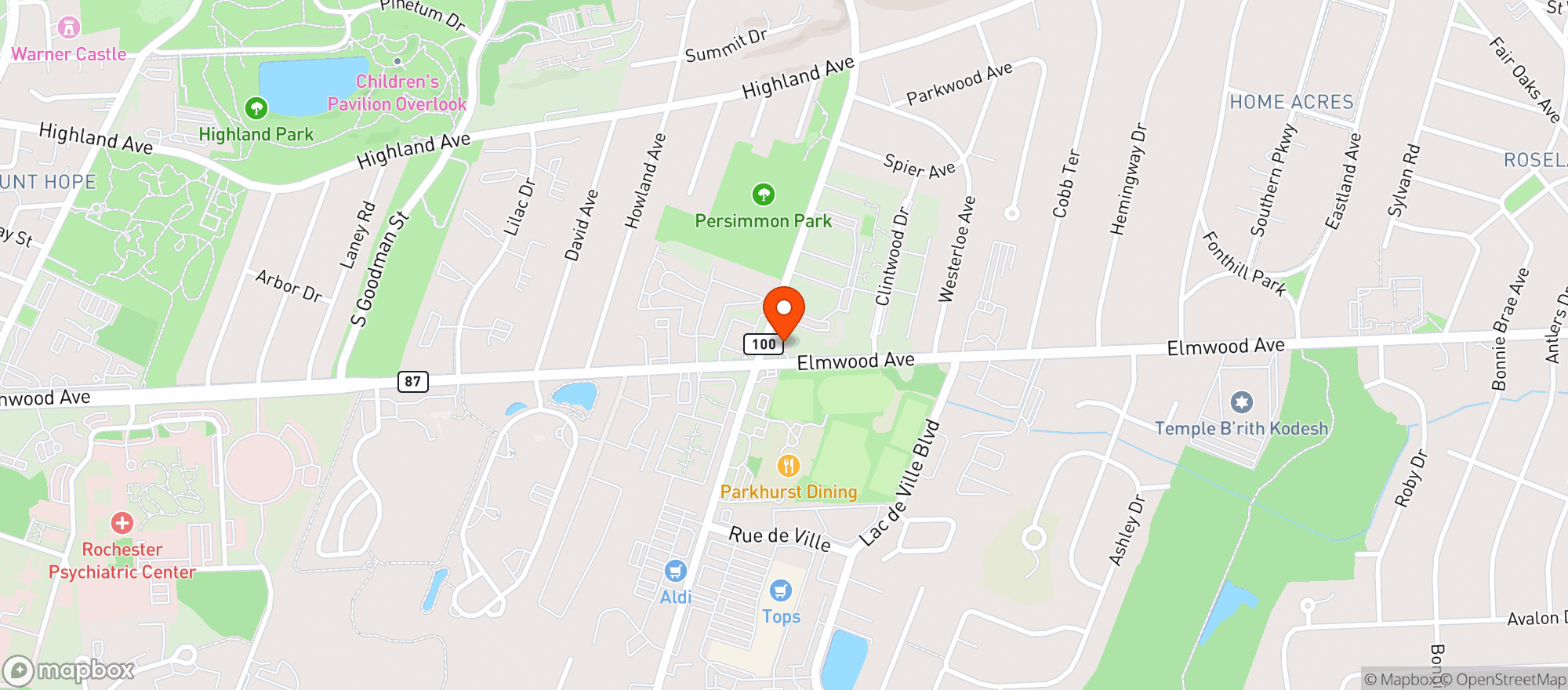 Map showing 7 Eleven #23893