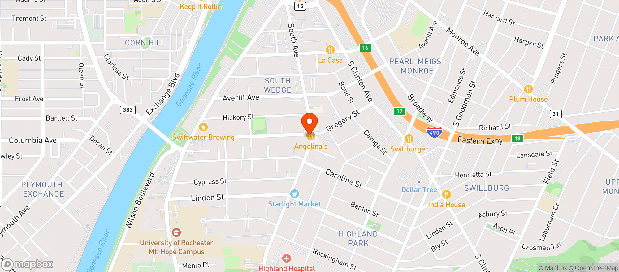 Map showing Angelinas #0