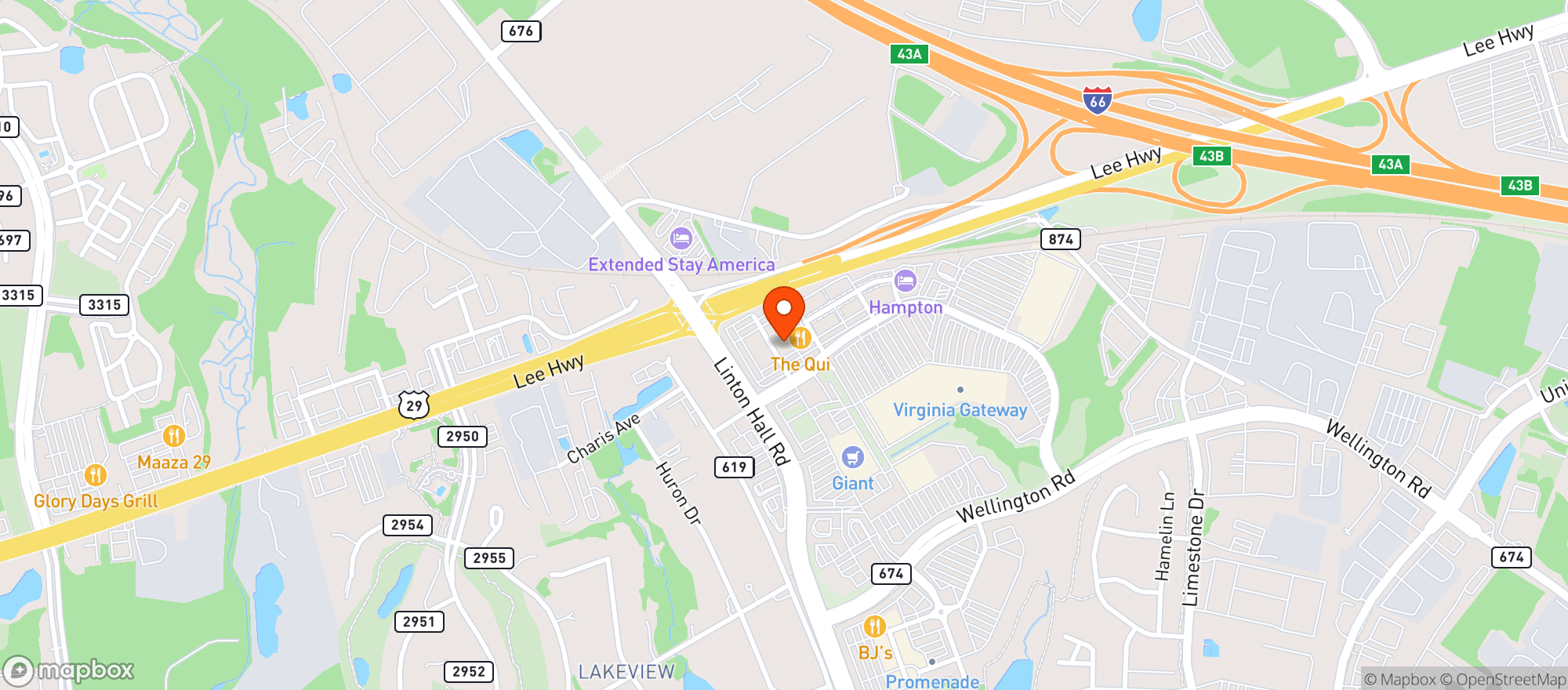 Map showing Rockwood