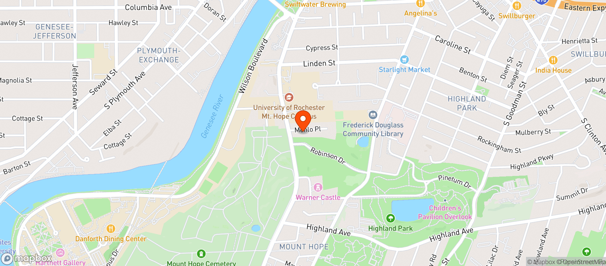 Map showing Staple Vintage