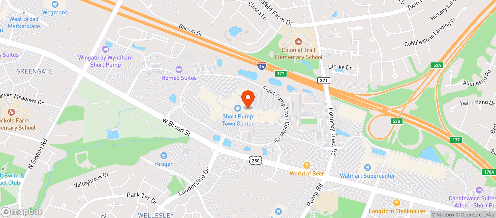 Map showing Lehja Restaurant