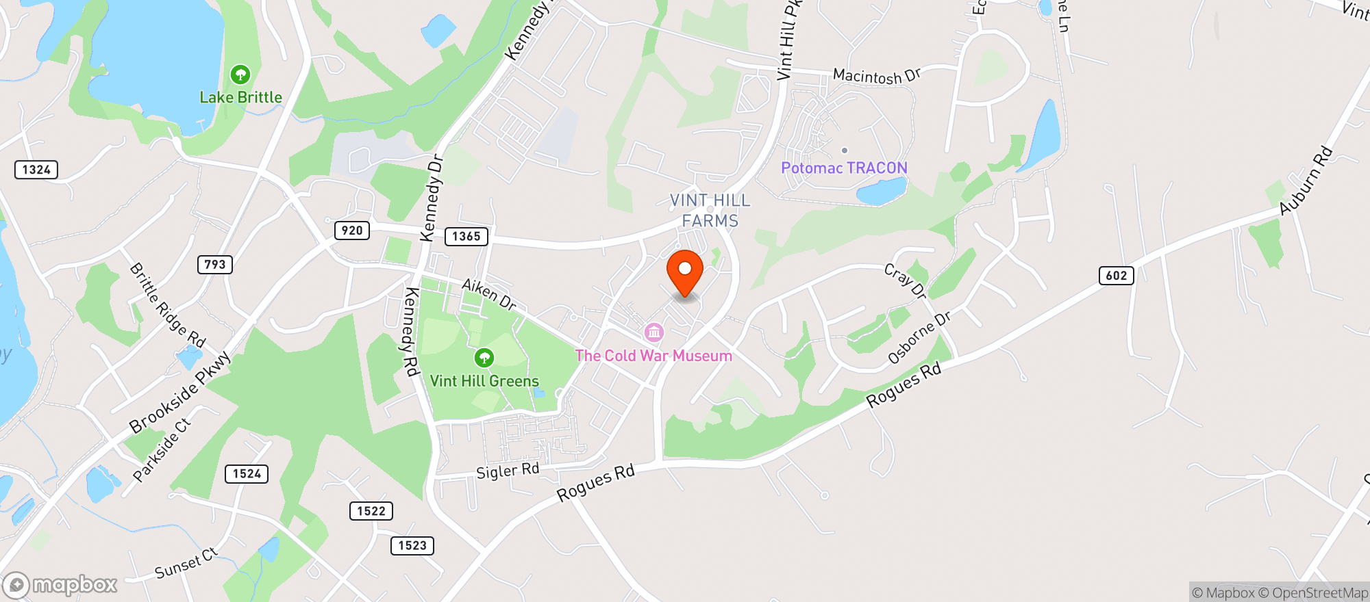 Map showing Franny’s Farmacy NOVA