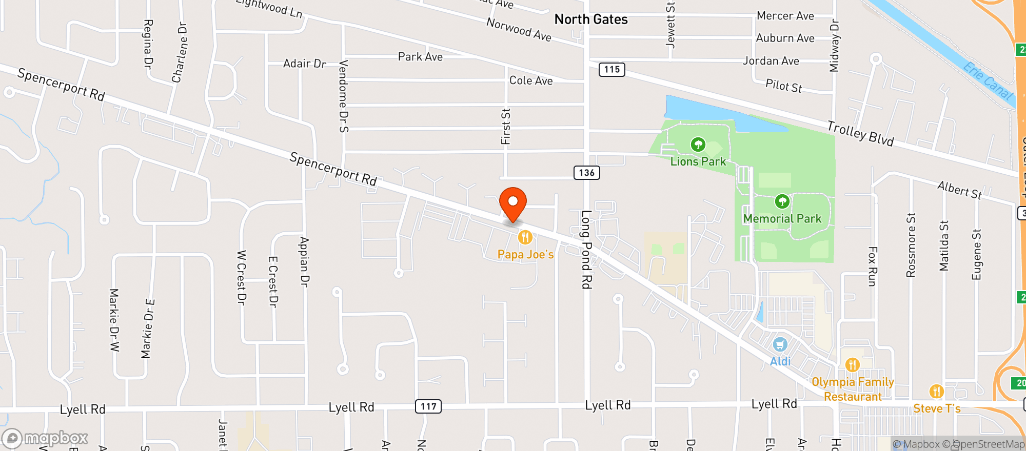Map showing Cvs Pharmacy