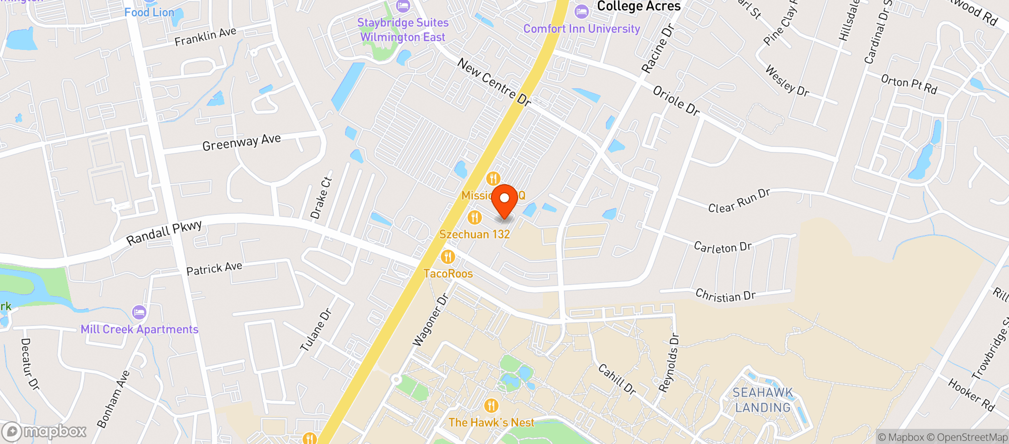 Map showing Amplify