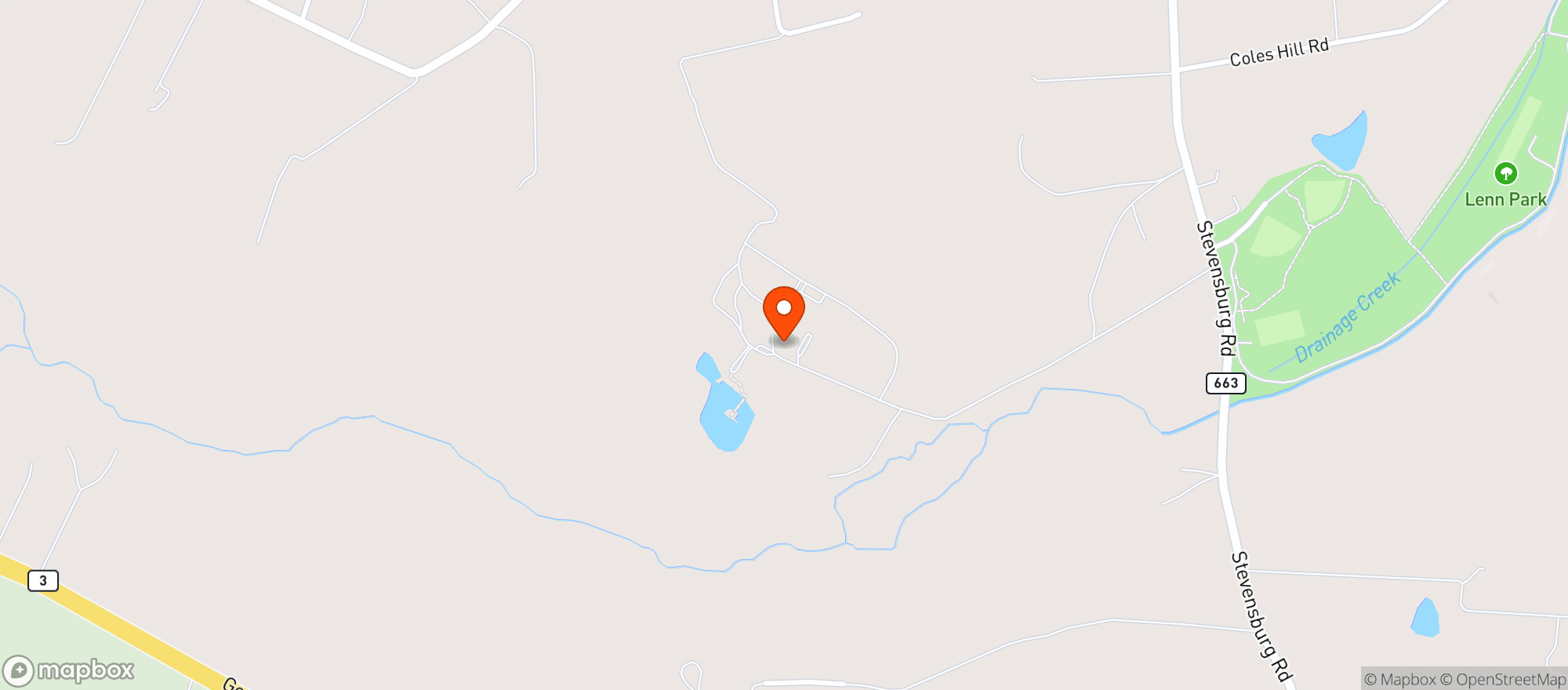 Map showing Green Ribbon LLC