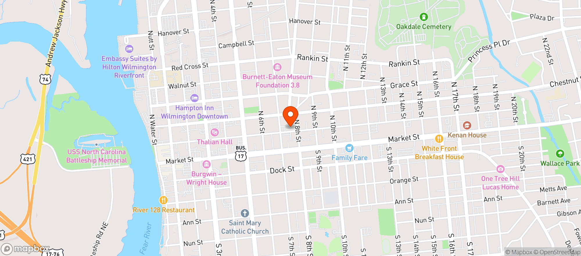 Map showing Mocksie
