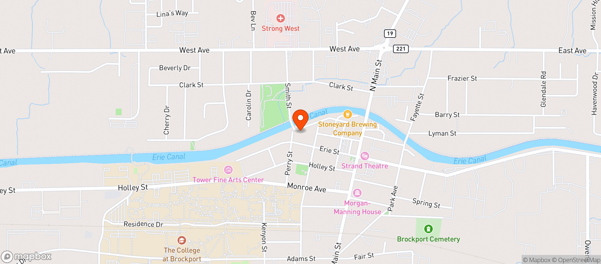 Map showing Mahan Discount Liquor