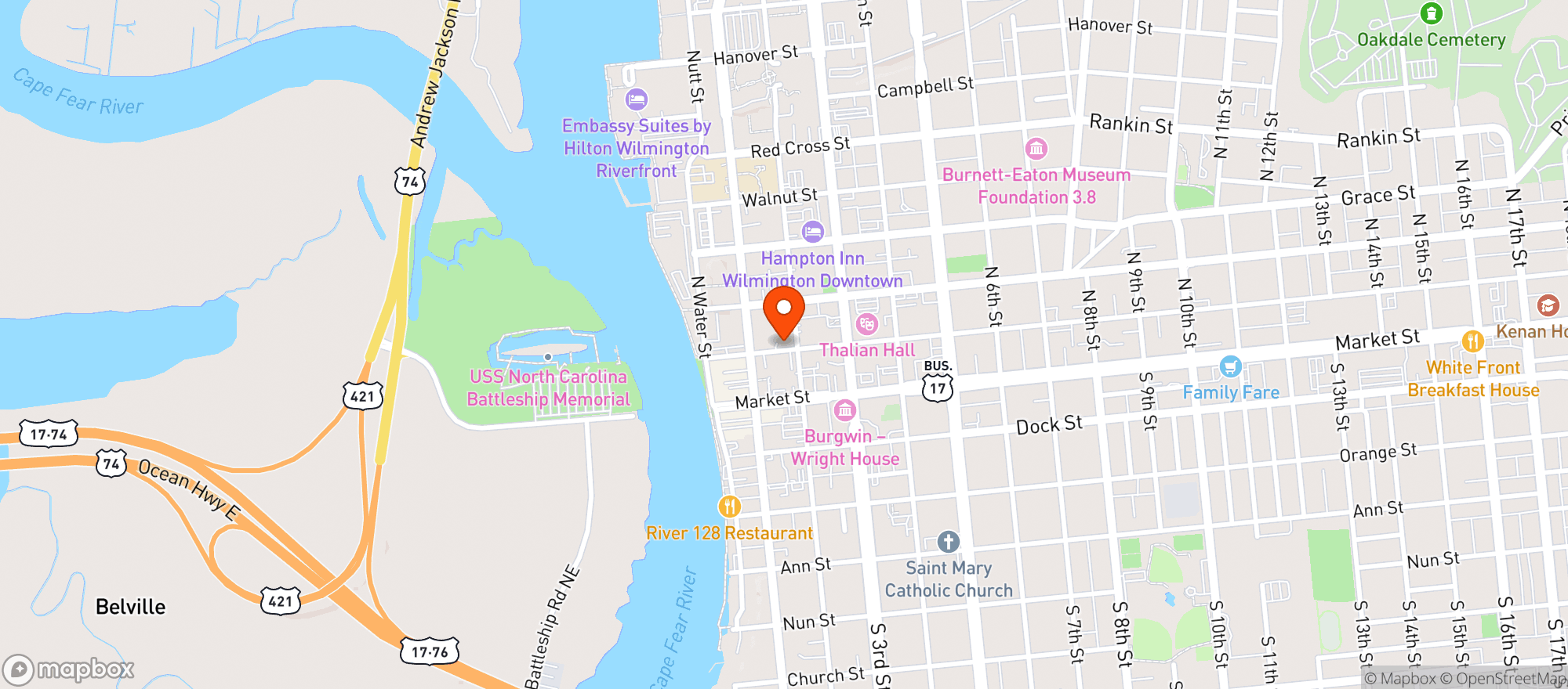 Map showing Manna