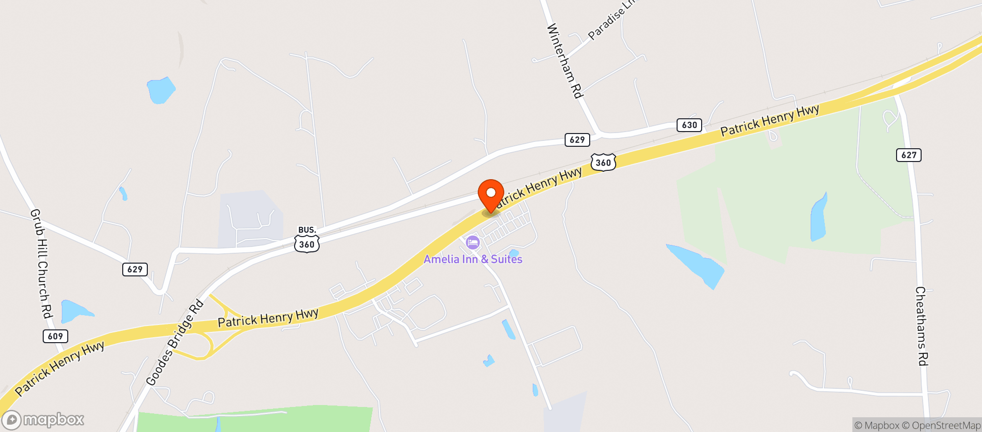 Map showing Food Lion