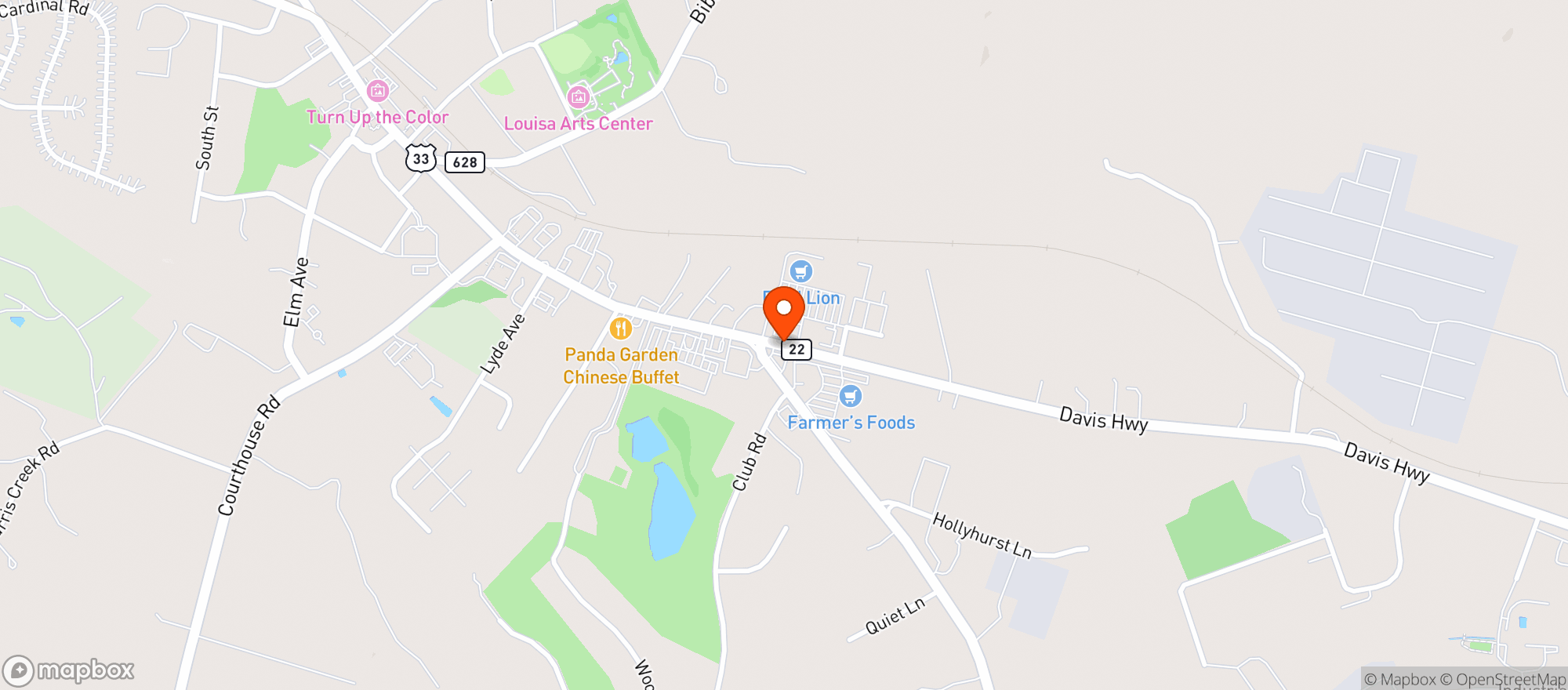 Map showing Cvs Pharmacy