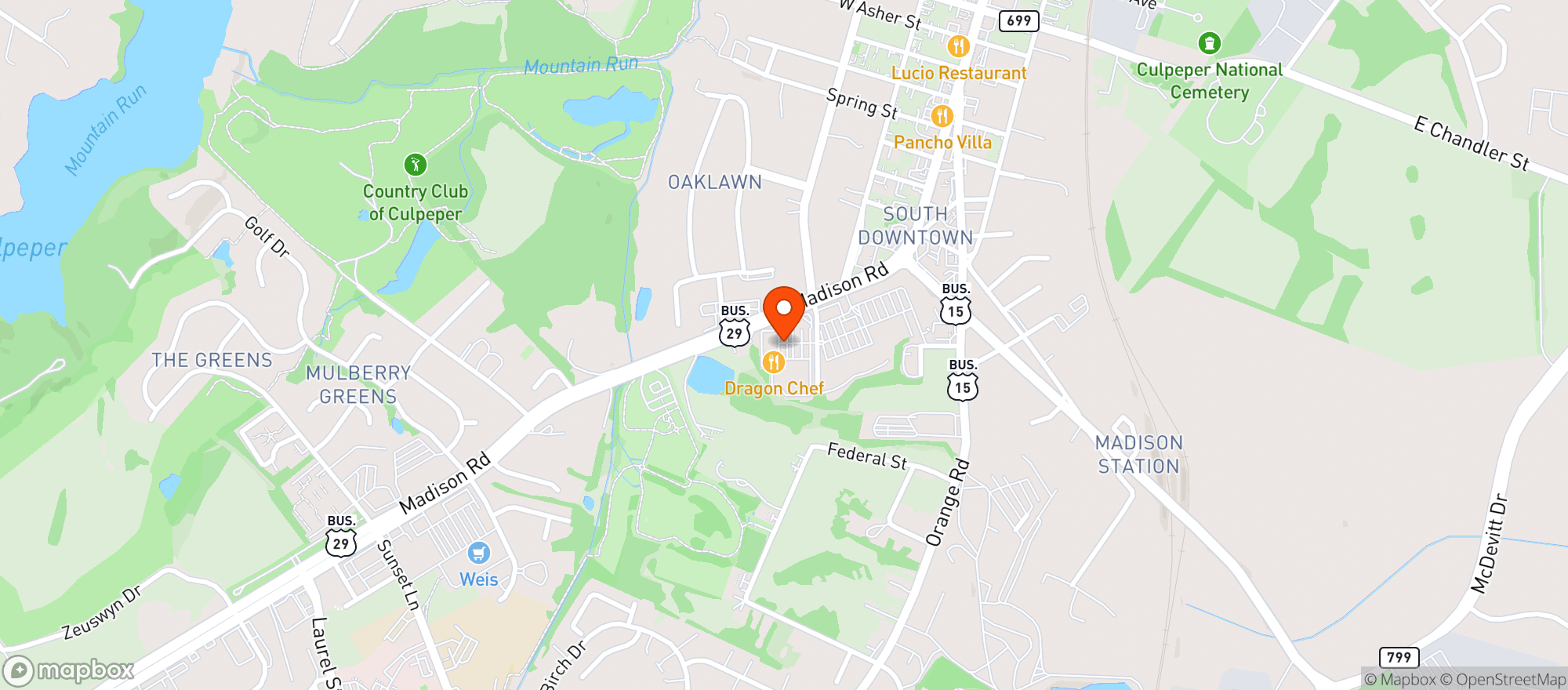 Map showing SAFEWAY STORE