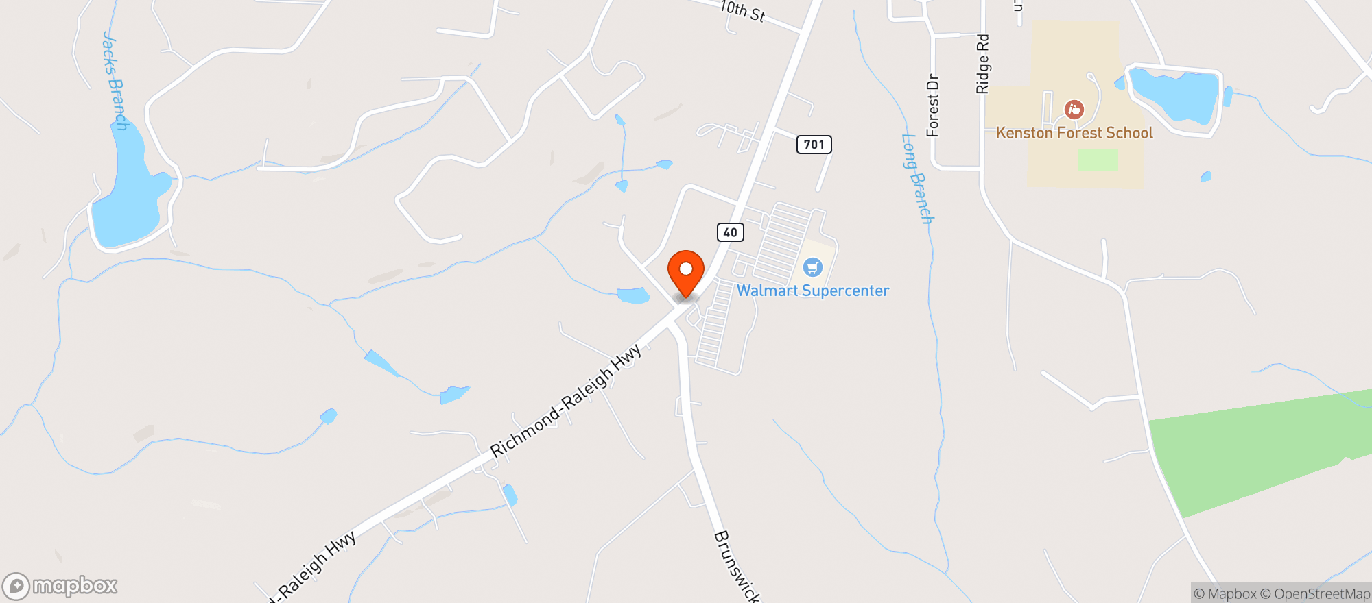 Map showing Food Lion