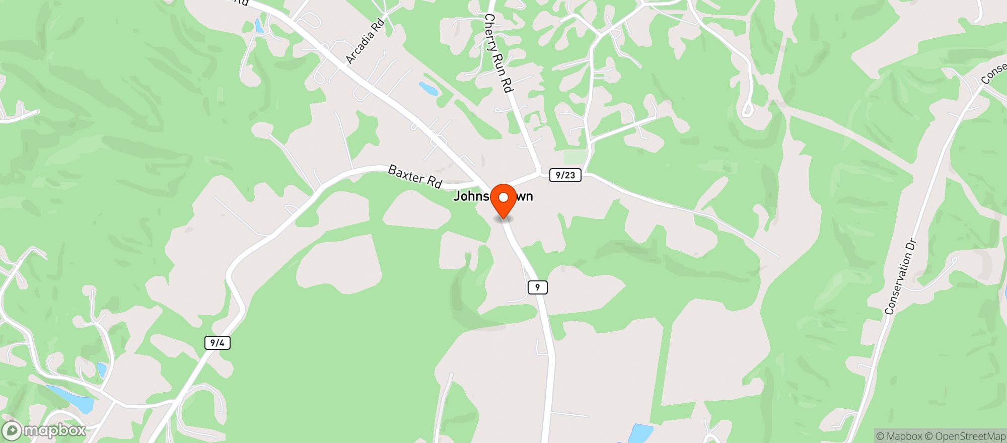 Map showing Travers Country Store