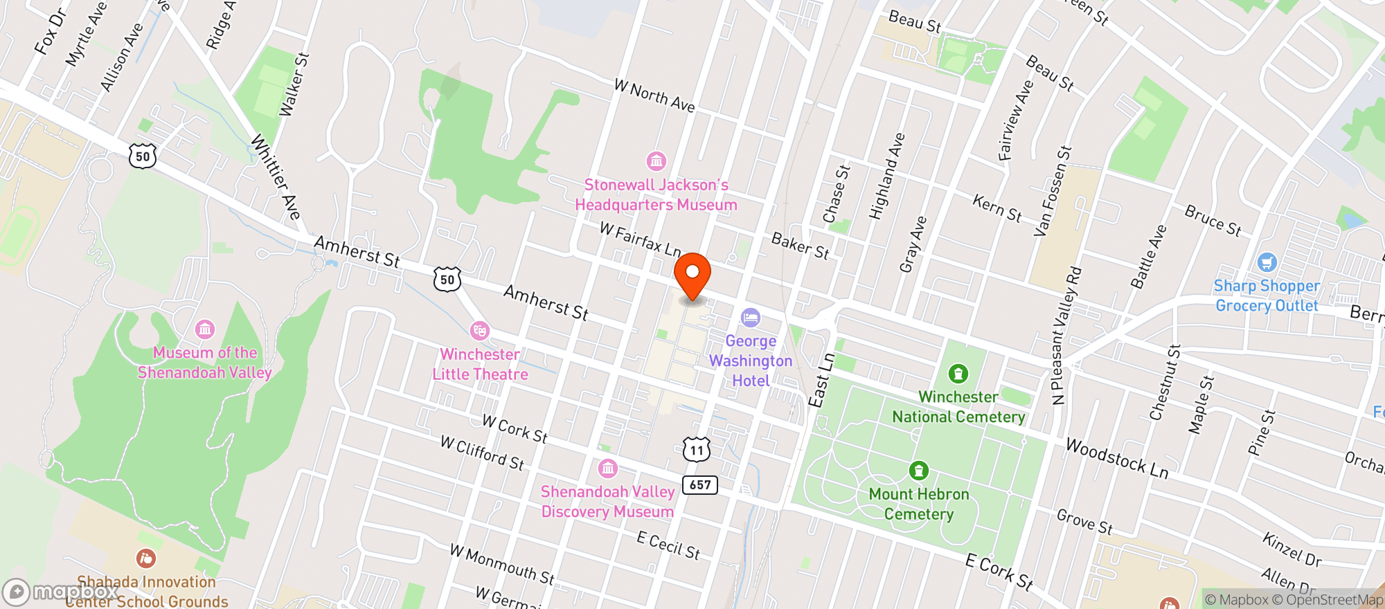 Map showing Manoletes Cocina Gourmet