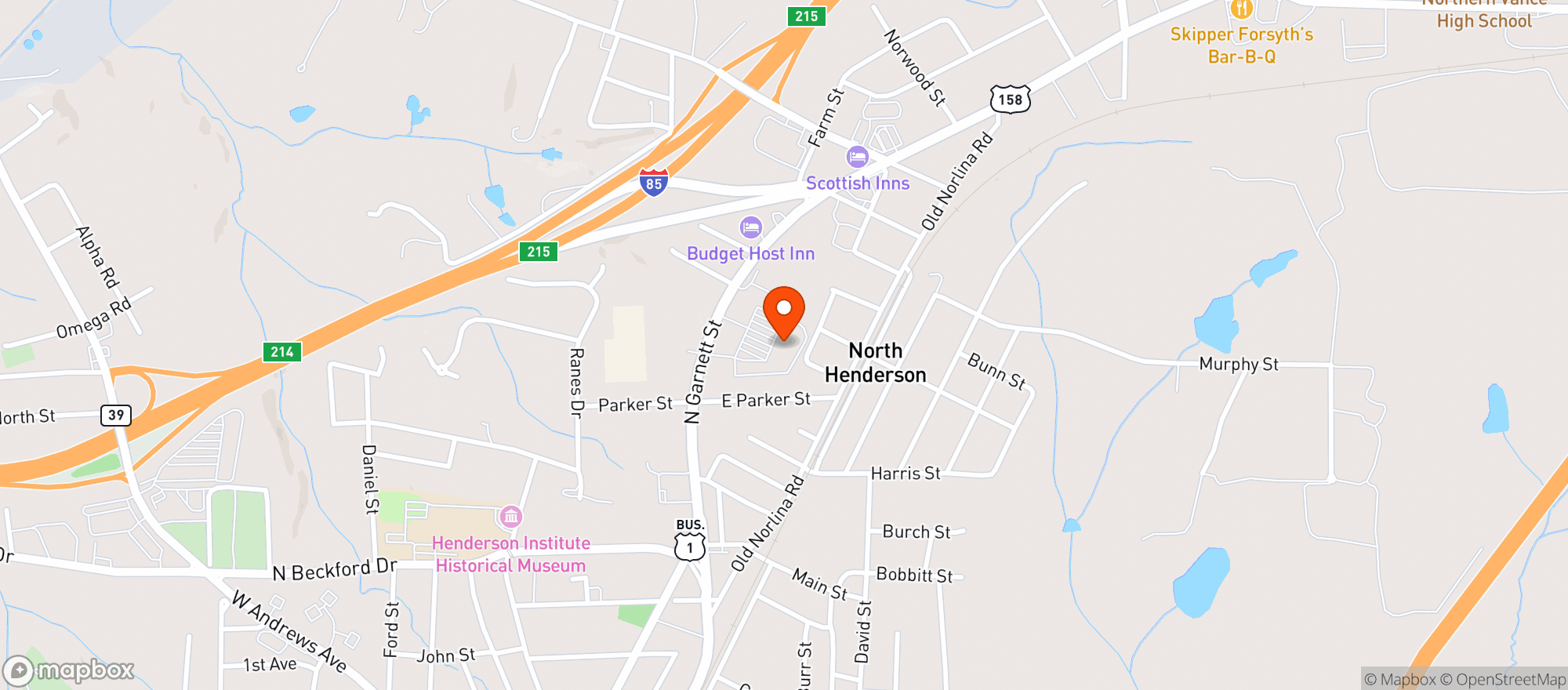 Map showing Food Lion