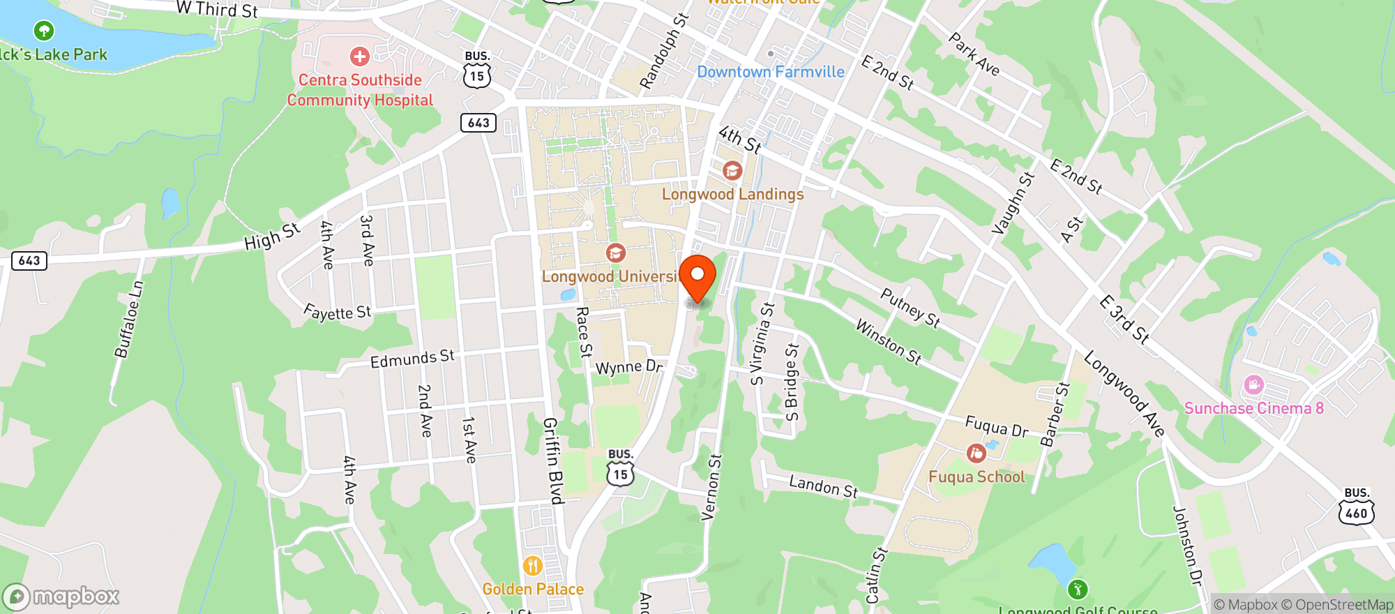 Map showing Healthy Living Llc