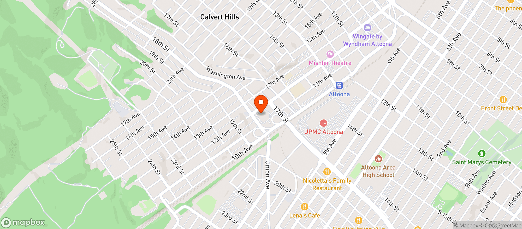 Map showing Tru Healing Concepts LLC