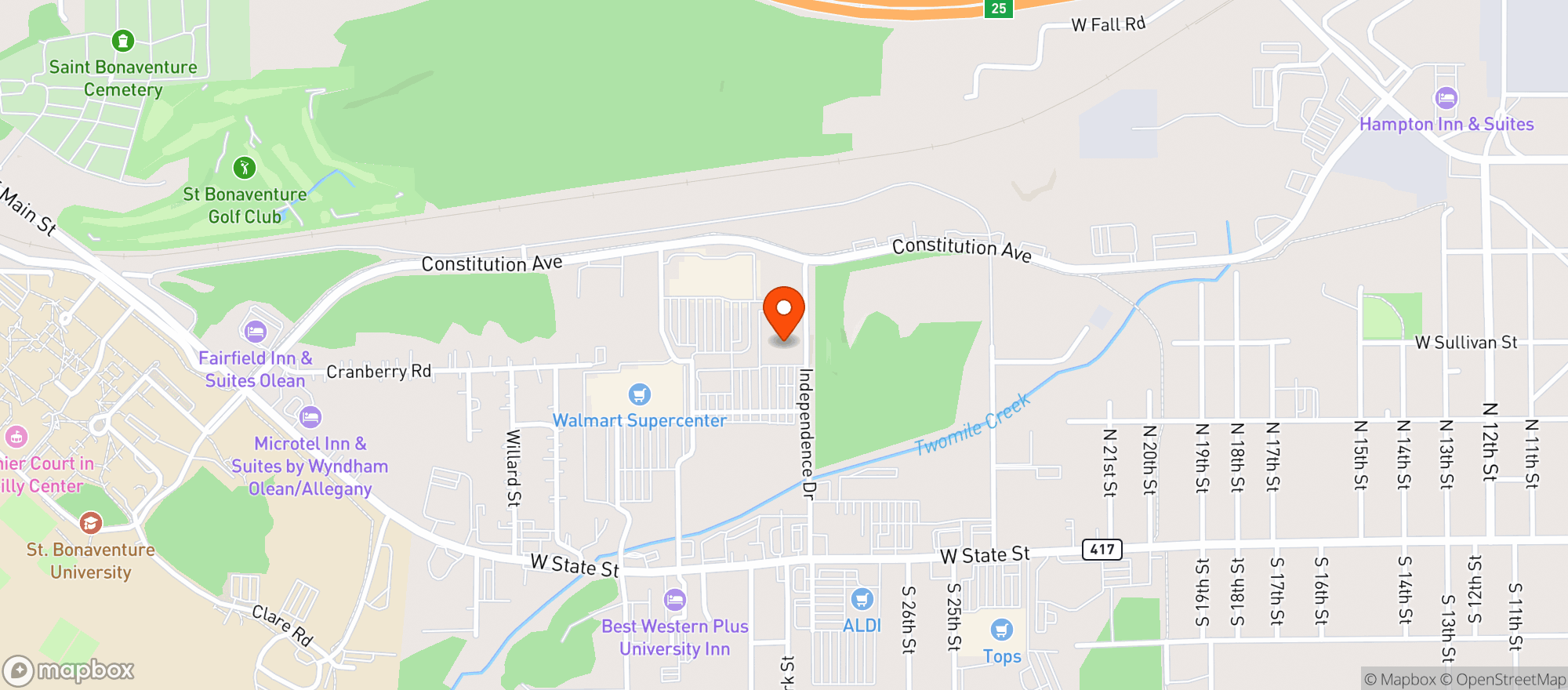 Map showing Bjs Wholesale Club #302