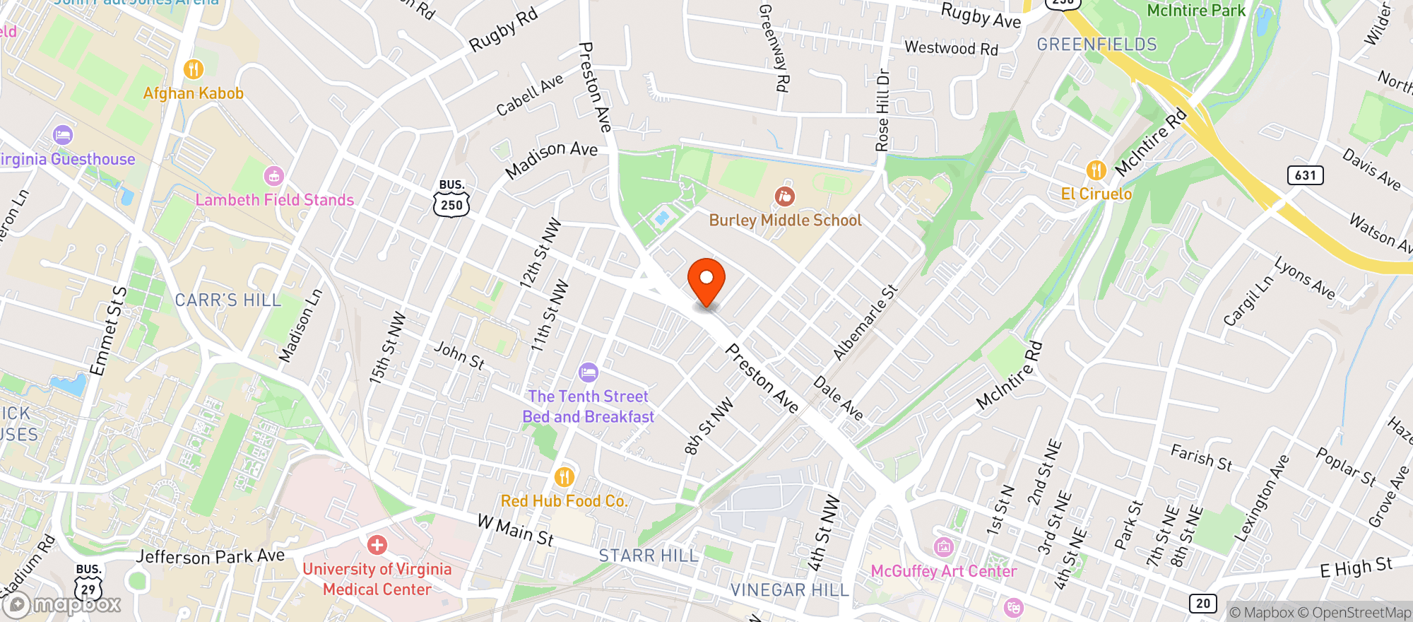 Map showing Mona Lisa