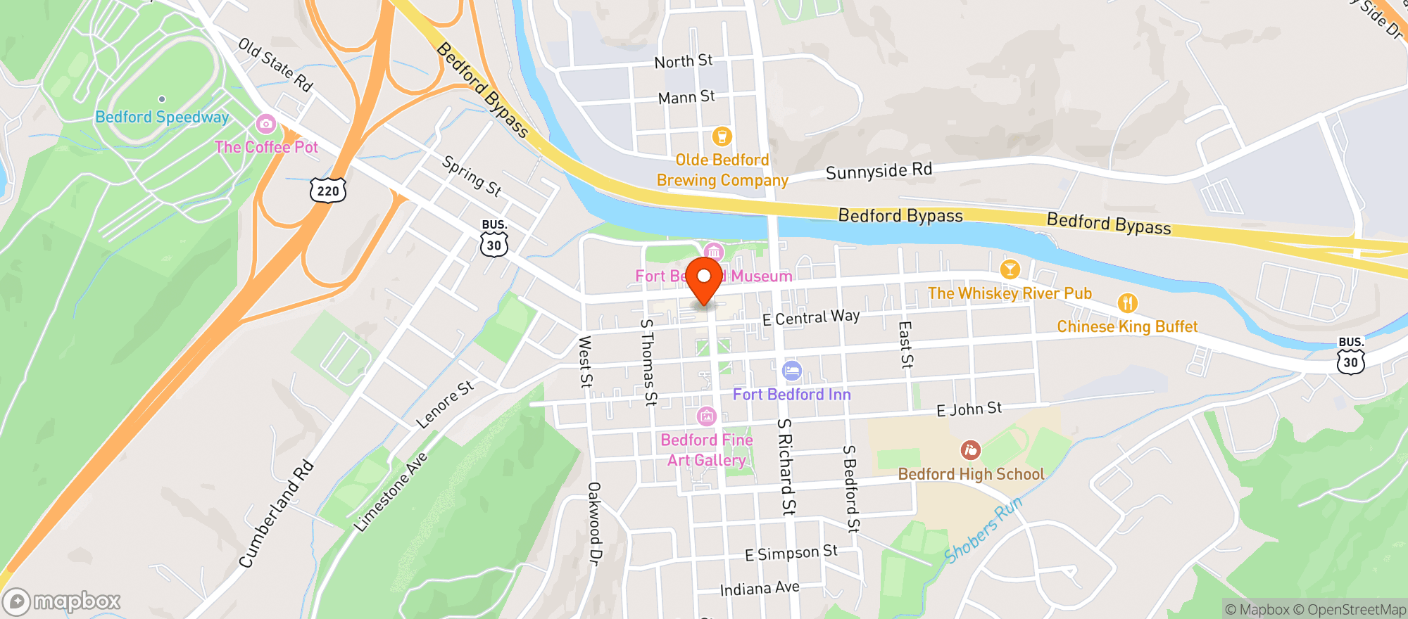 Map showing AESTHETICS BY KELL LLC