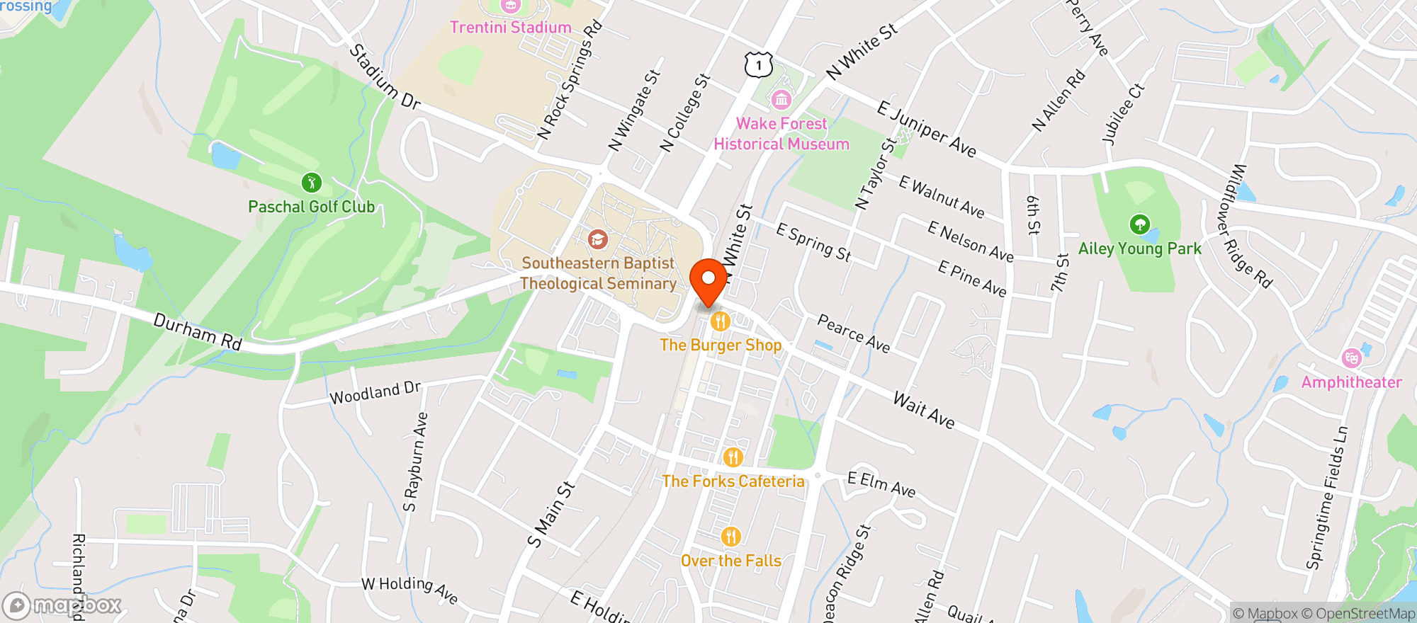Map showing Bodega Tapas