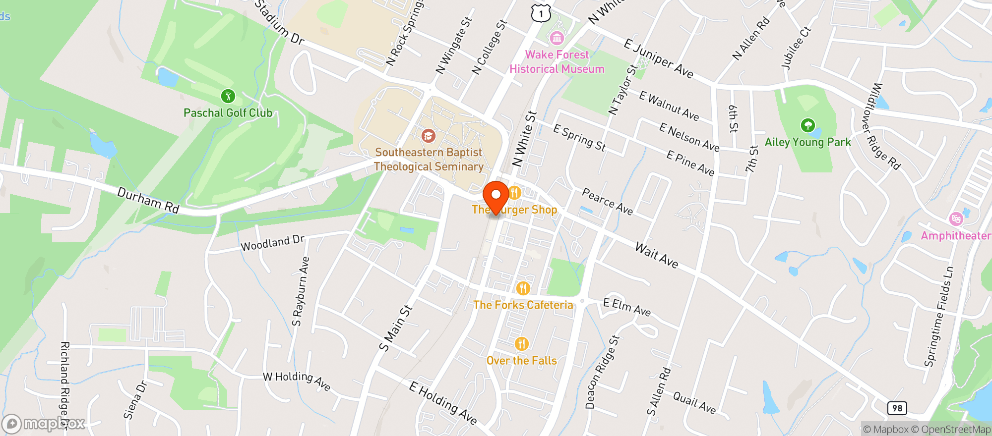 Map showing Tonic Social Club