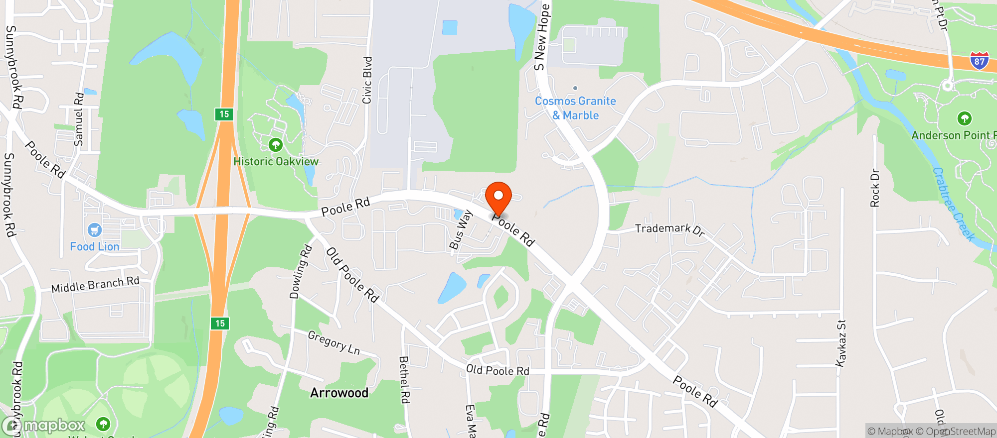 Map showing Safeway Fuel Station #09