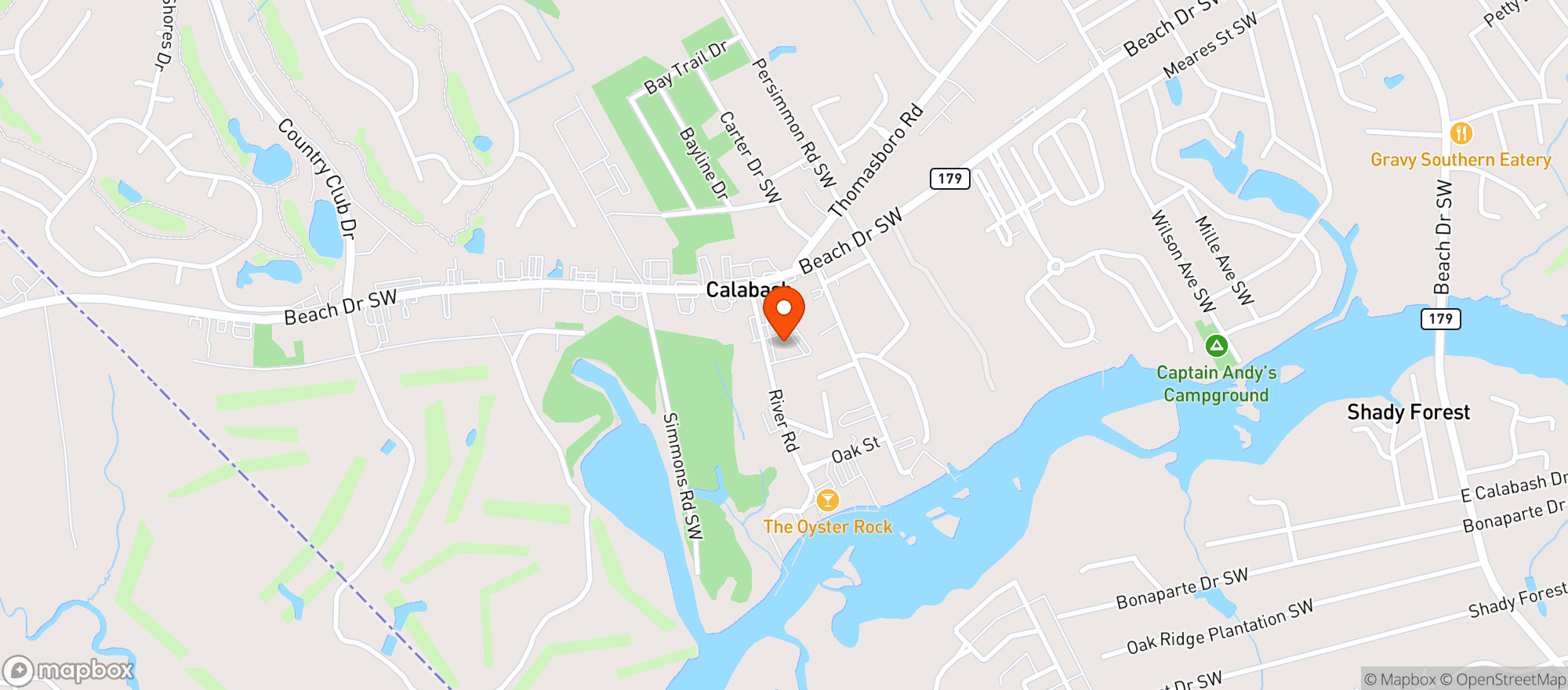 Map showing Boundary House