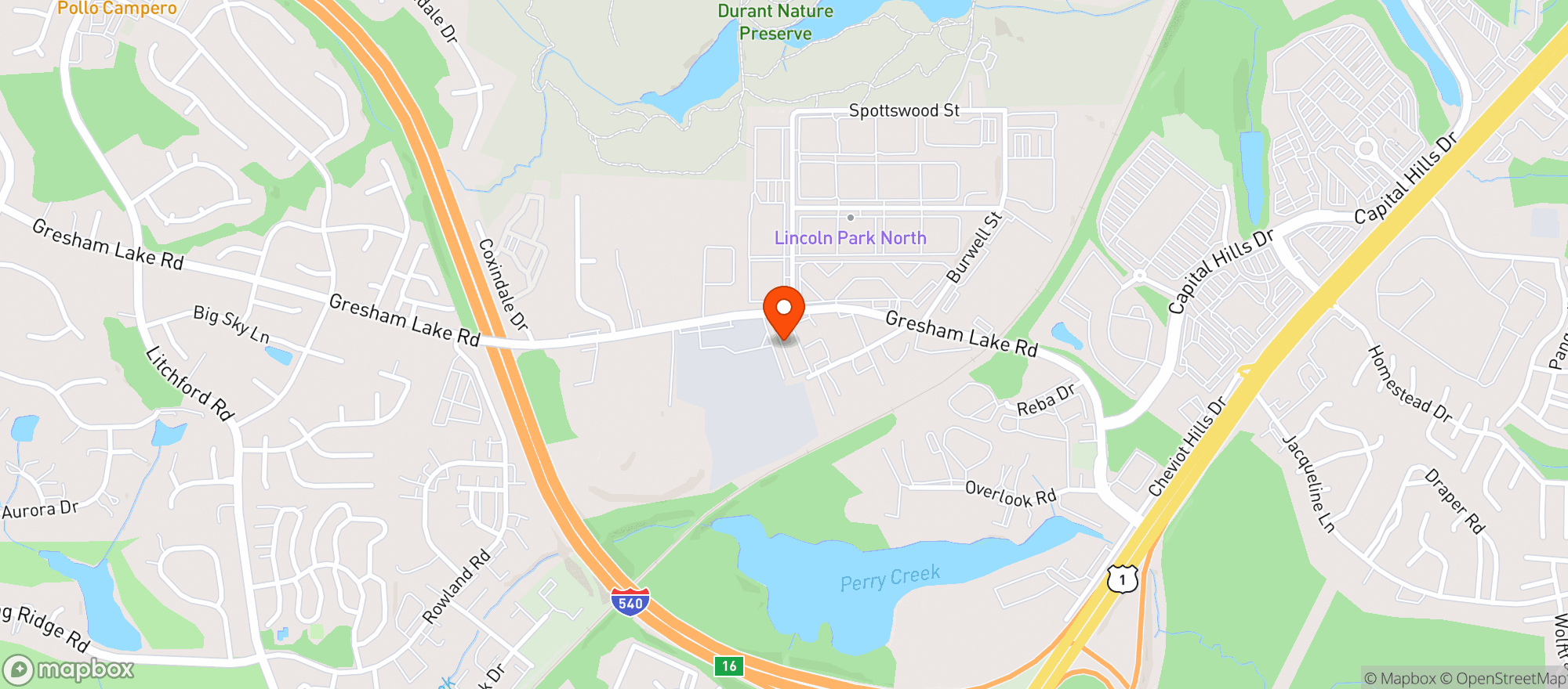 Map showing Compass Rose Brewery #0000