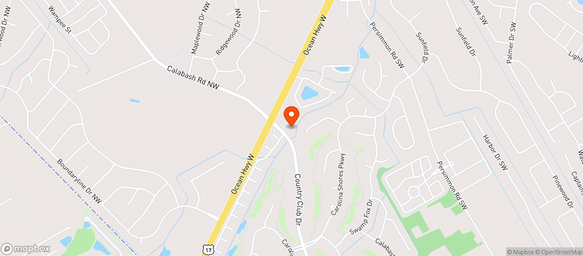 Map showing Food Lion