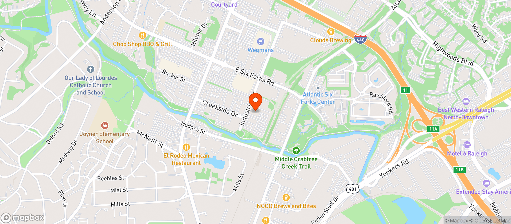Map showing Dls Events At The Ritz