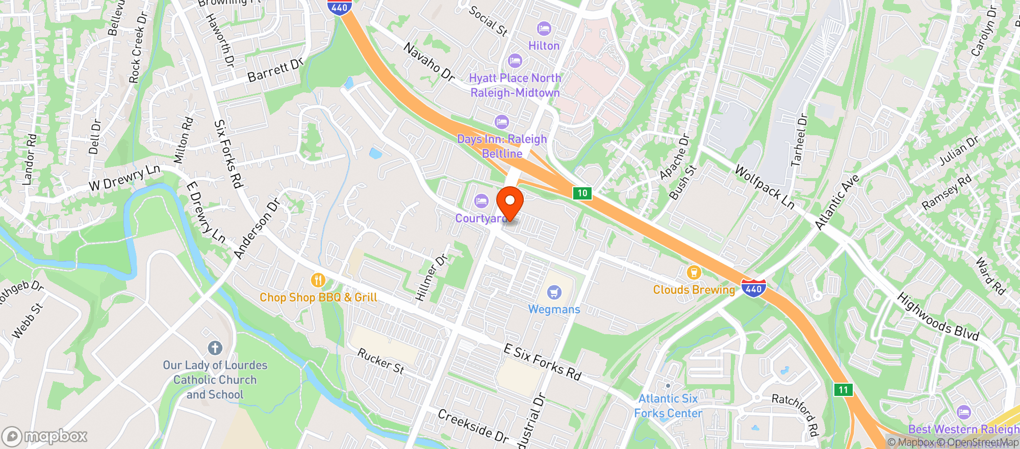 Map showing Trader Joes #746