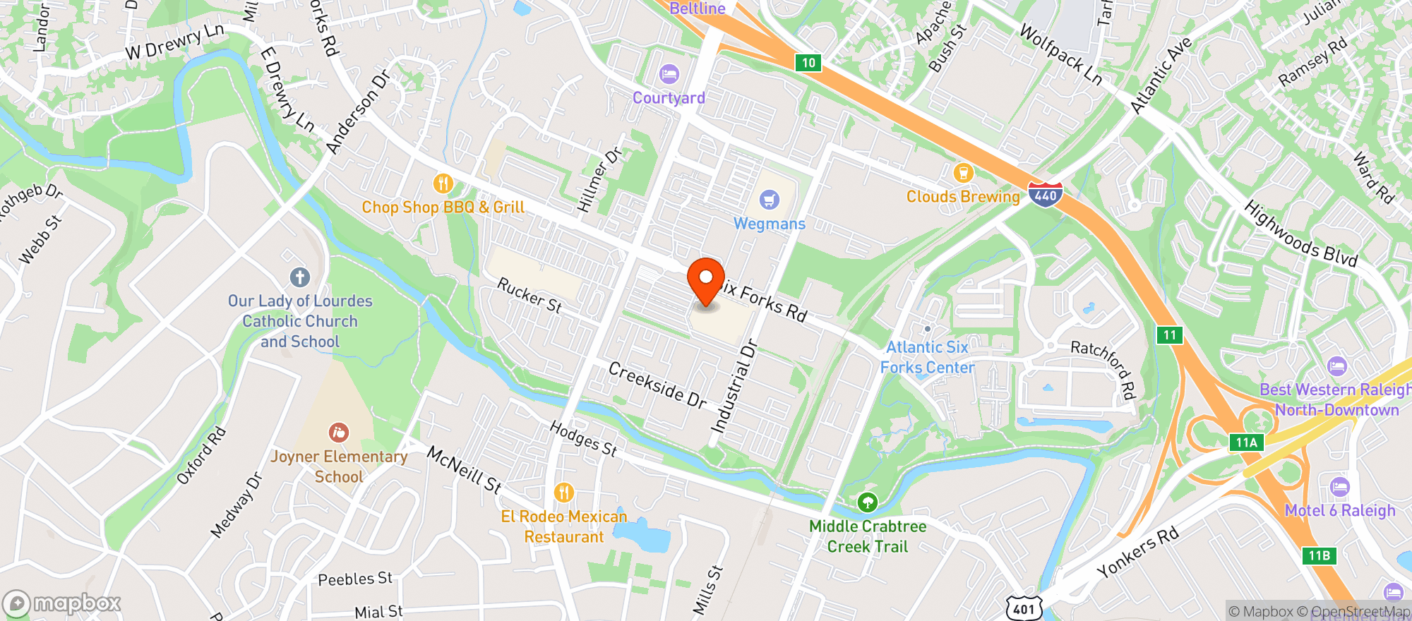 Map showing Costco Wholesale #645