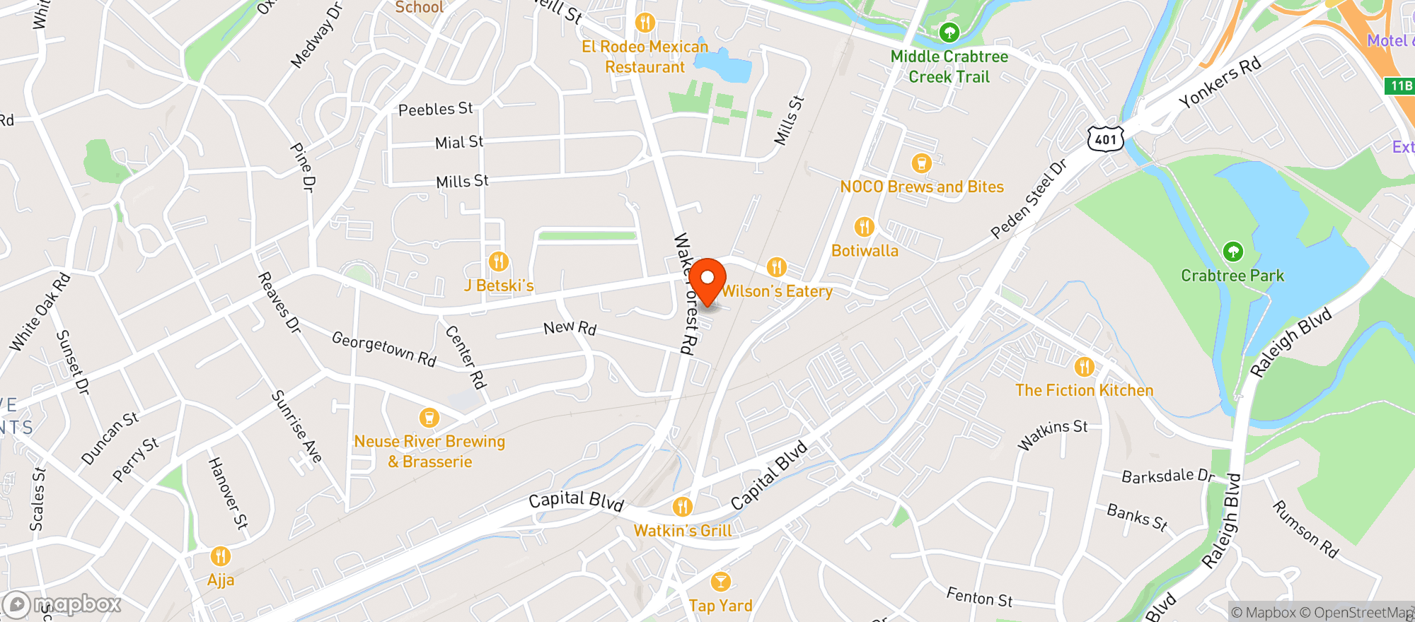 Map showing Bowstring Bar