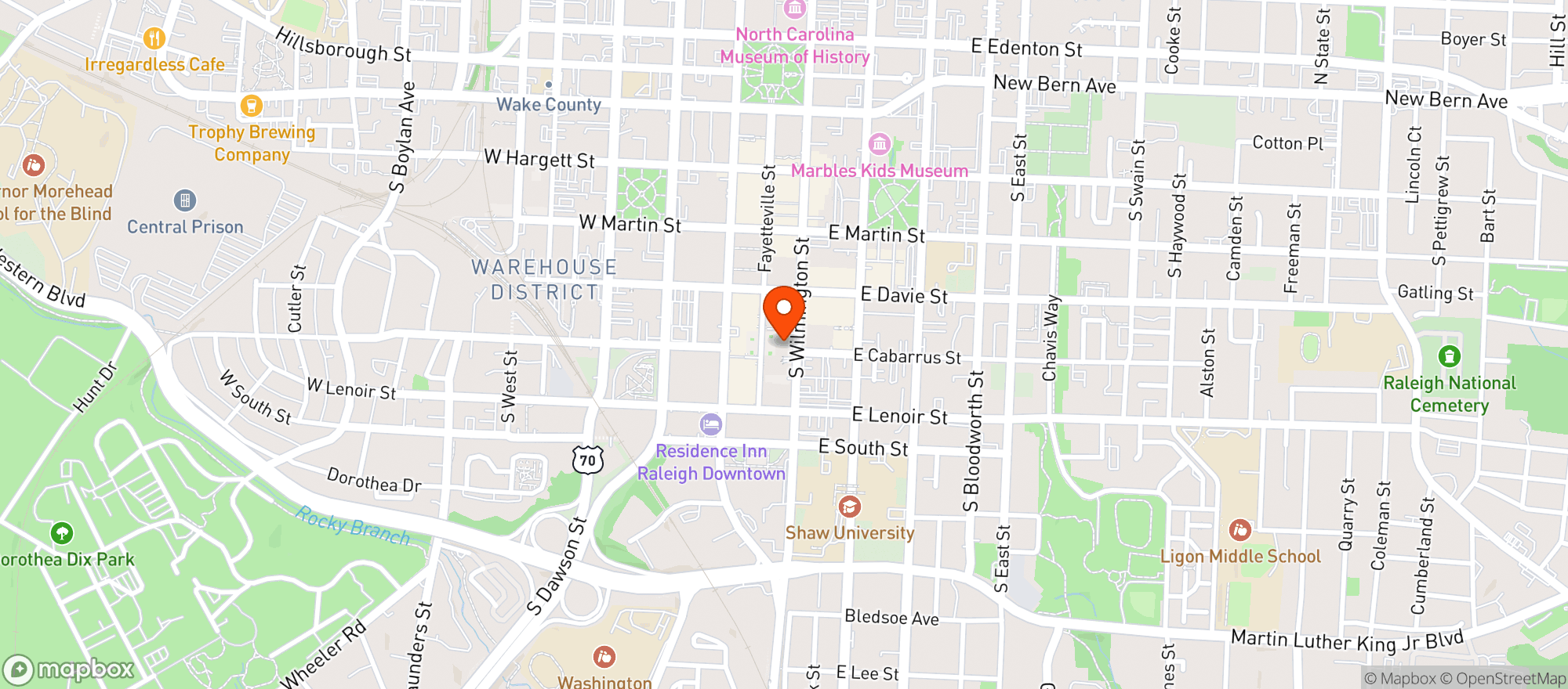Map showing Vegsouth