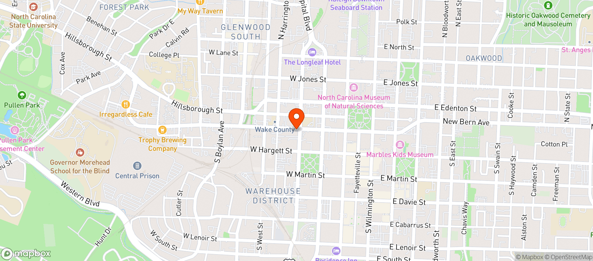 Map showing Side Quest Game Lounge And Bar