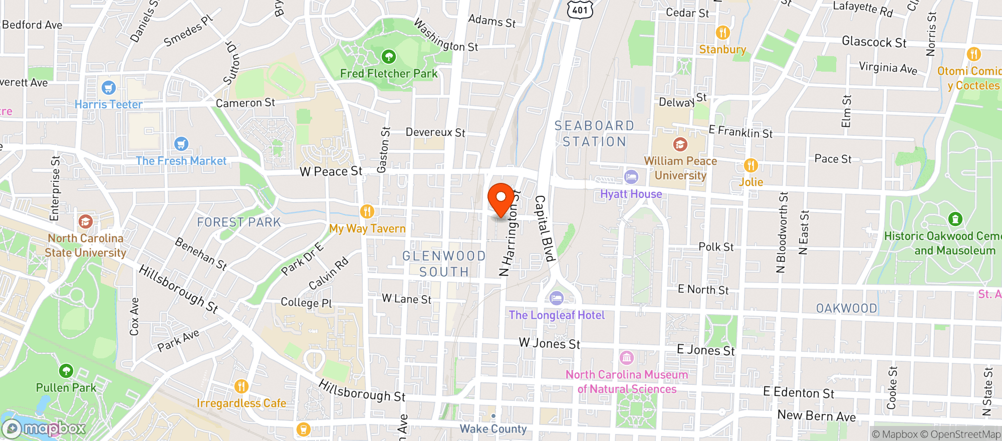 Map showing Crunkleton at Smoky Hollow