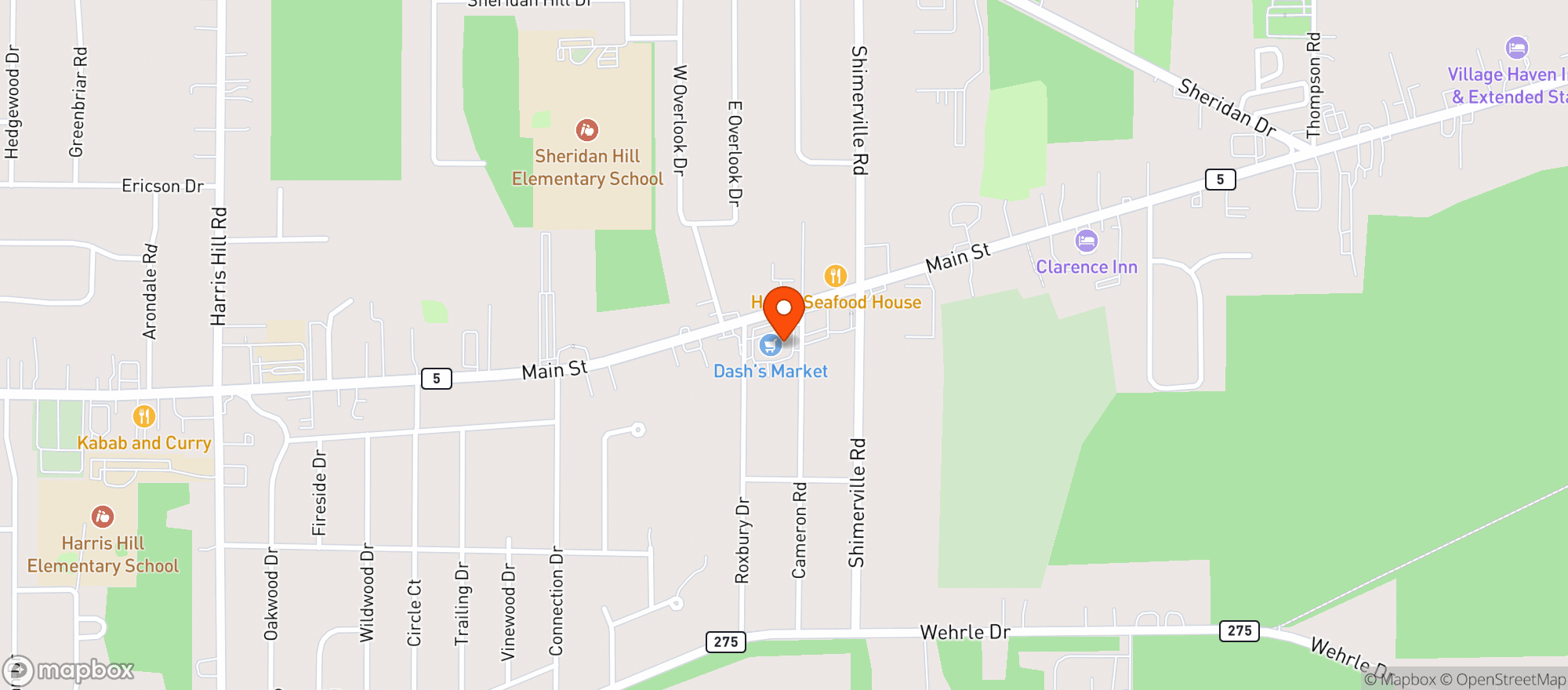 Map showing Passport Wine & Spirits